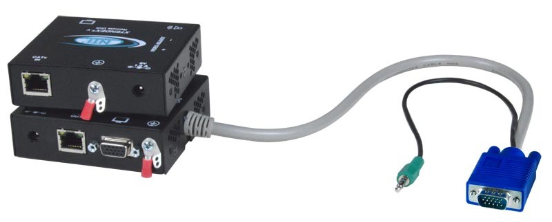 Audio Video Matrix Switch Rj45 Multiple Cat5 Computer Lcd Speaker